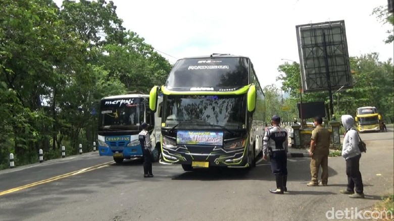 Bus Pariwisata Ditolak Masuk Gunungkidul