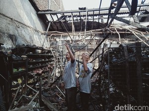 3 Toko di Klaten Terbakar Gegara Korslet Odong-odong, Kerugian Rp 500 Juta