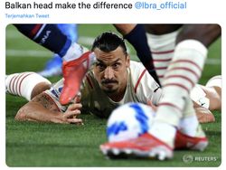 Meme Lord Ibrahimovic, Gol Bunuh Diri Pertama Tapi AC Milan Masih Menang
