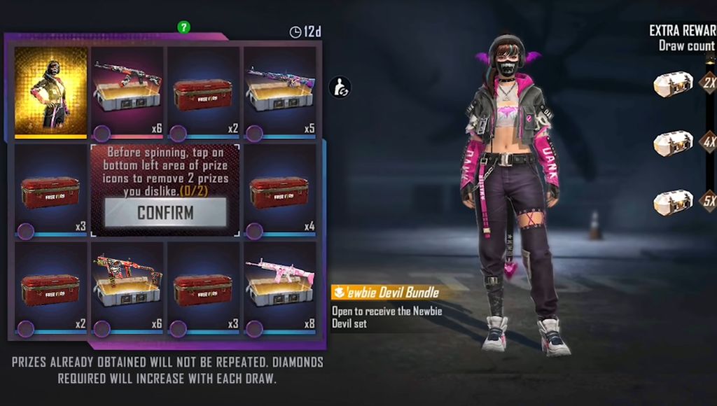 Miliki Bundle Terbaru Free Fire dan Dapatkan Hadiah Menarik
