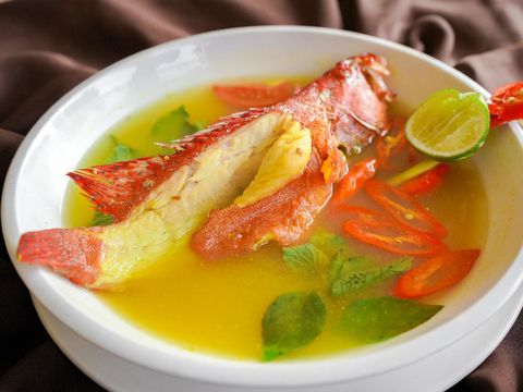 Resep Kakap Kuah Asam Segar