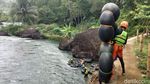 Potret Keseruan River Tubing di Kebumen