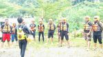 Potret Keseruan River Tubing di Kebumen