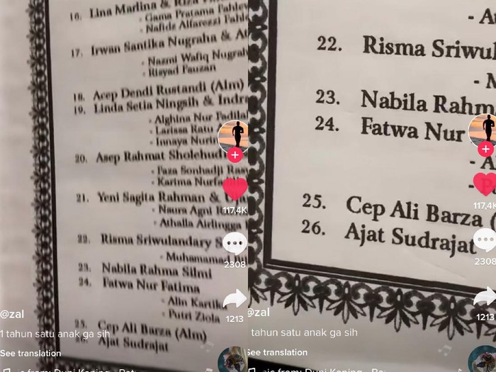 Viral pria yang mempunyai dua istri, bikin takjub punya 26 anak.