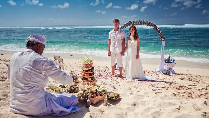 Wedding - traditional culture in Bali