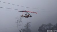 Gunung Telomoyo sendiri berada di perbatasan wilayah Kabupaten Magelang dan Kabupaten Semarang, Jawa Tengah. (Eko Susanto/detikcom)