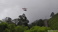 Sayang, saat itu cuaca sedikit mendung dan berkabut. (Eko Susanto/detikcom)