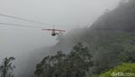 Uji Nyali di Zipline Gunung Telomoyo Magelang