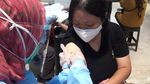Antusias Warga Malang Ikuti Vaksinasi Pfizer di Transmart