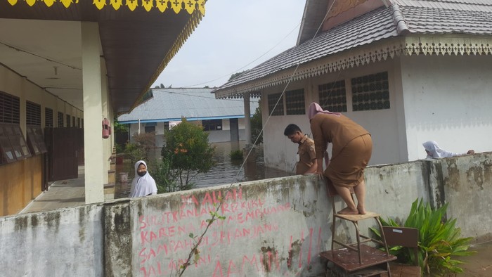 Banjir di Pekanbaru (Raja-detikcom)