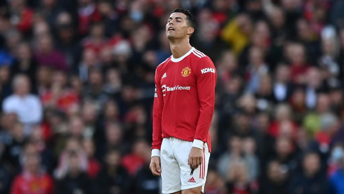 Usai bikin hat-trick ke-60, Cristiano Ronaldo ditunggu Liverpool vs Manchester United. (Foto: Getty Images/Shaun Botterill)