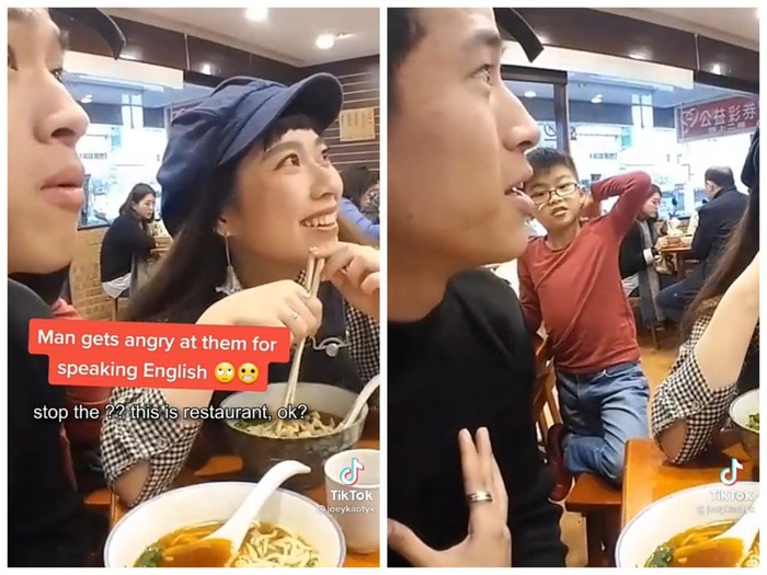 Dimarahin di Resto Duh! Pria Ini Diajak Adu Jotos karena Bicara Bahasa Inggris di Restoran