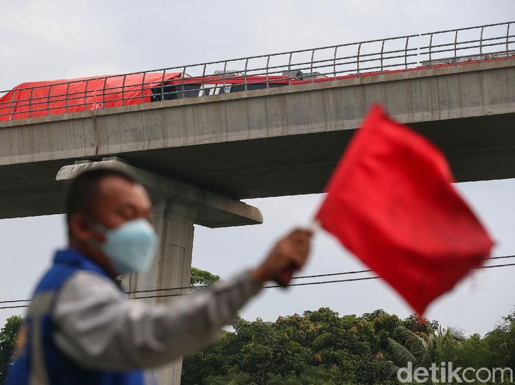 LRT Jabodebek Bekas Kecelakaan Mau Dipakai, Tengok Lagi Peristiwanya
