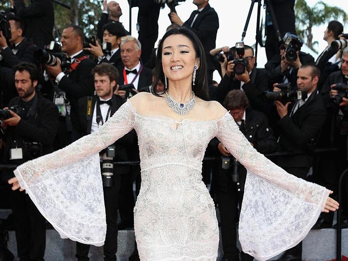 CANNES, FRANCE - MAY 20:  Gong Li attends the Gui Lai premiere during the 67th Annual Cannes Film Festival on May 20, 2014 in Cannes, France.  (Photo by Tim P. Whitby/Getty Images)
