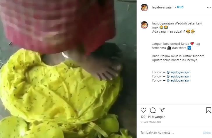 Jijik Banget! Makanan-makanan Ini Terbukti Diolah Pakai Kaki Telanjang