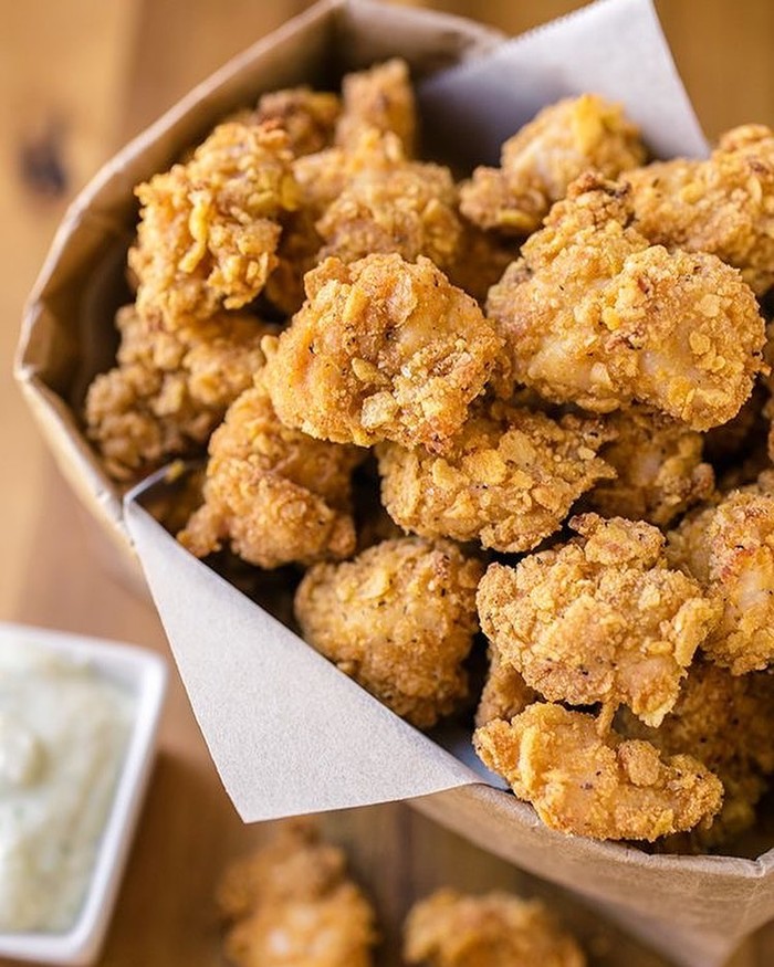 Kriuk Renyah Chicken Popcorn Gerobakan, Ada Rasa BBQ hingga Sambal Matah Kriuk Renyah Chicken Popcorn Gerobakan, Ada Rasa BBQ hingga Sambal Matah