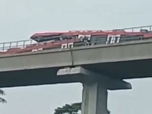 Sederet Fakta Kronologi Tabrakan LRT di Cibubur