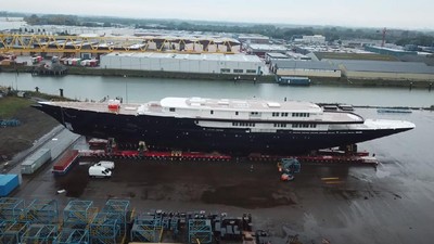 Ini Dia Megahnya Kapal Pesiar Rp 7,1 Triliun Milik Jeff Bezos