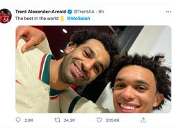 Mo Salah Si Raja Mesir Panen Pujian di Linimasa