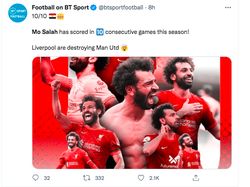 Mo Salah Si Raja Mesir Panen Pujian di Linimasa