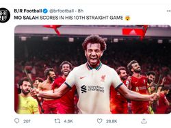 Mo Salah Si Raja Mesir Panen Pujian di Linimasa