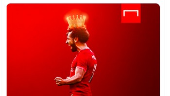 Mohamed Salah kembali tampil luar biasa dengan melesakkan tiga gol ke gawang MU. Foto: Twitter