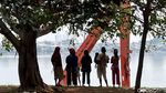 Musim Hujan, Sampah Waduk Pluit Dibersihkan