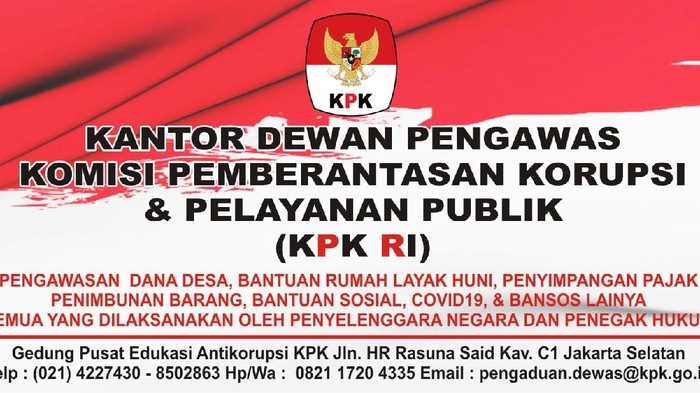 ormas yang mengatasnamakan Dewas KPK