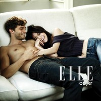 Kemesraan Shin Min Ah dan Jamie Dornan menjadi perbincangan selama penayangan drama Korea Hometown Cha Cha Cha. Keduanya pernah menjalani pemotretan untuk Calvin Klein pada 2009. Foto: dok. Elle Korea