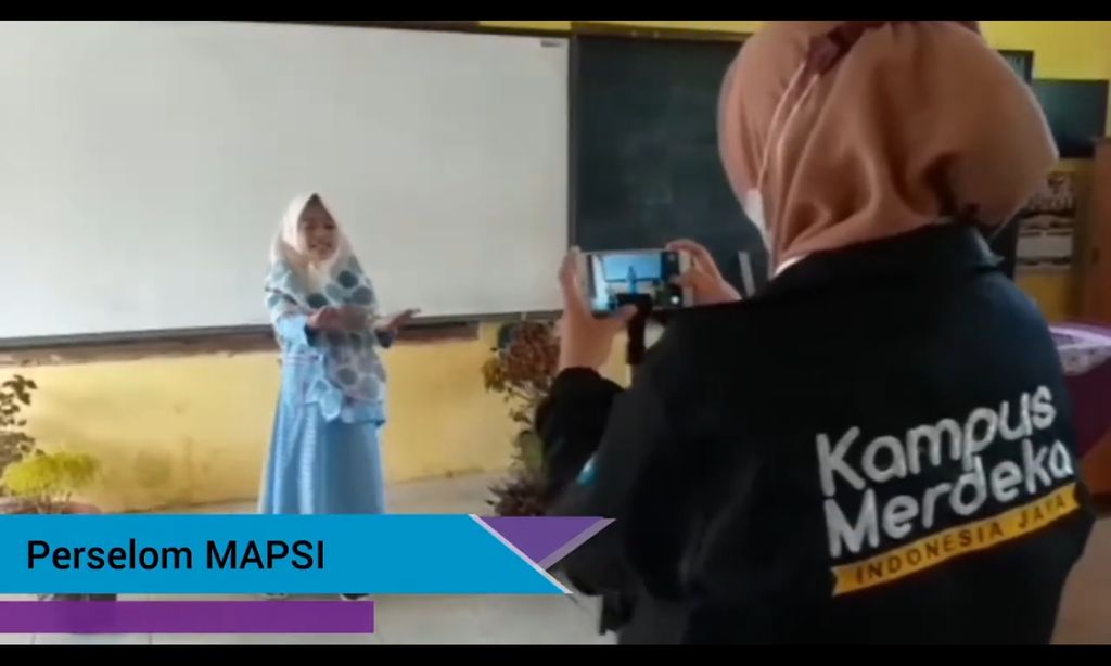 Suasana kelas di SDN 1 Cingebul saat program Kampus Mengajar.