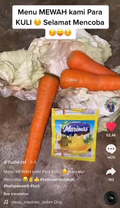 Viral Kuli Kebun Sawit Hobi Masak, 5 Videonya Ini Ditonton Jutaan Kali