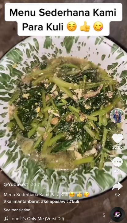 Viral Kuli Kebun Sawit Hobi Masak, 5 Videonya Ini Ditonton Jutaan Kali