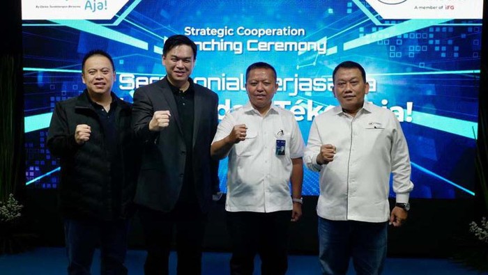Askrindo menjalin kerjasama dengan PT Djelas Tandatangan Bersama atau TekenAja! Hal ini untuk meningkatkan layanan digital dan layanan security.