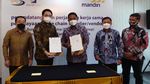 Bank Mandiri Salurkan Kredit Rp 100 M ke Bumi Pangan Utama