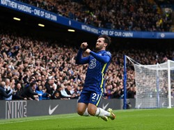 Ben Chilwell, bek sayap kiri Chelsea telah membukukan tiga gol dan satu assist dari enam laga di Liga Inggris (Getty Images/Shaun Botterill)