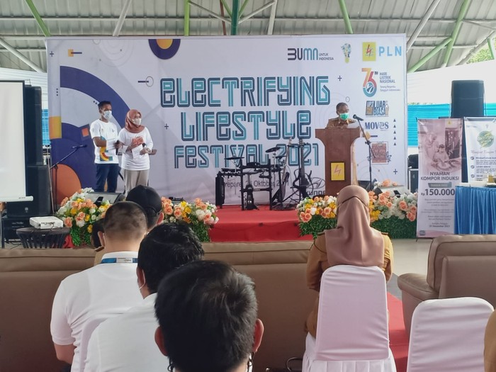 Wakil Wali Kota Parepare hadir di Electrifying Lifestyle Festival 2021