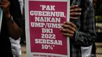Geruduk Kantor Anies, Buruh di Jakarta Demo Tuntut Kenaikan Upah