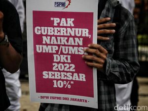 Buruh Tolak Keras Kenaikan UMP 2022 Versi Anies Cs