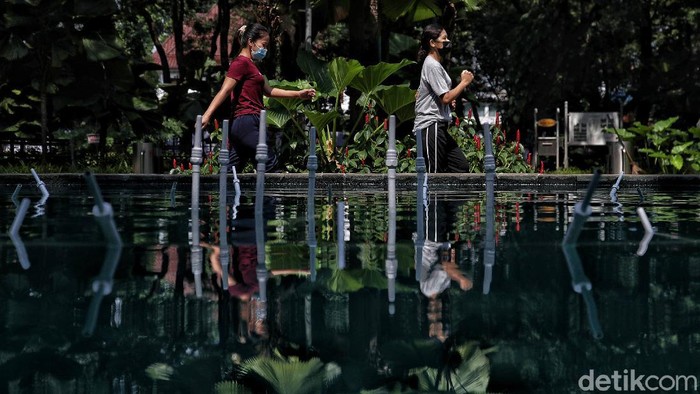 Jakarta PPKM Level 2, Taman Suropati Kembali Dibuka Sejumlah Ruang Terbuka Hijau di Ibu Kota kembali dibuka untuk umum usai Jakarta terapkan PPKM Level 2. Salah satu taman yang kembali buka adalah Taman Suropati.