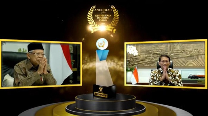 KAI Raih Penghargaan Badan Publik Informatif di Anugerah KIP 2021