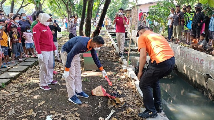 Lokasi penemuan jasad bayi perempuan di Semarang
