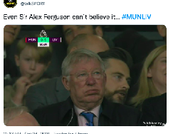 Wajah Merana Alex Ferguson Lihat MU Jadi Bahasan Netizen