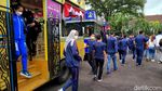 Momen 13 Atlet Jabar PON Papua Keliling Ciamis Naik Bus Wisata Gatrik