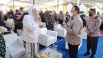 Momen Vaksinai-Bansos di Kampus Umaha Sidoarjo