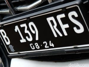 Pelat RF Bukan Lagi Nomor Sakti, Penerbitannya Disetop Polisi