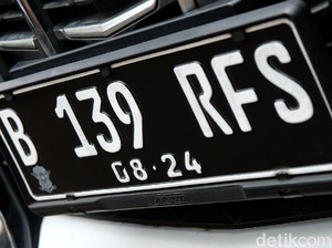 Pelat RF Bisa Dibeli Orang Biasa, Segini Biayanya