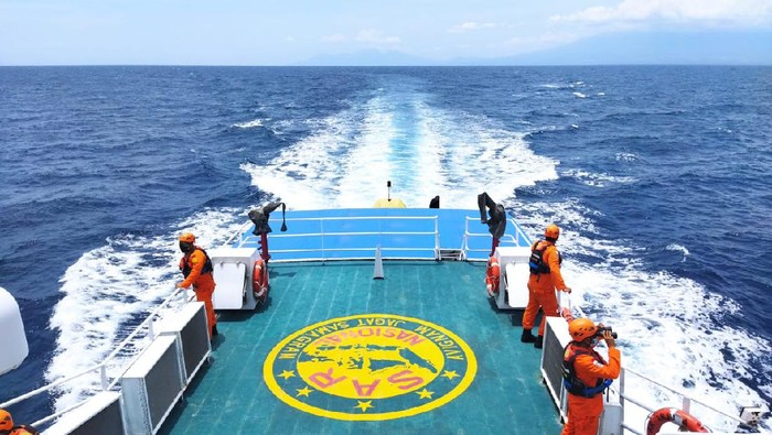 Pencarian ABK KM Liberty 1 yang tenggelam di perairan Bali