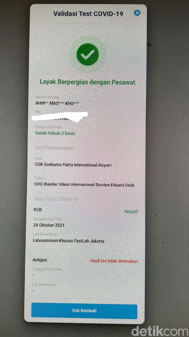 Pengalaman Terbang Pasca Wajib PCR, Pesawat Penuh!