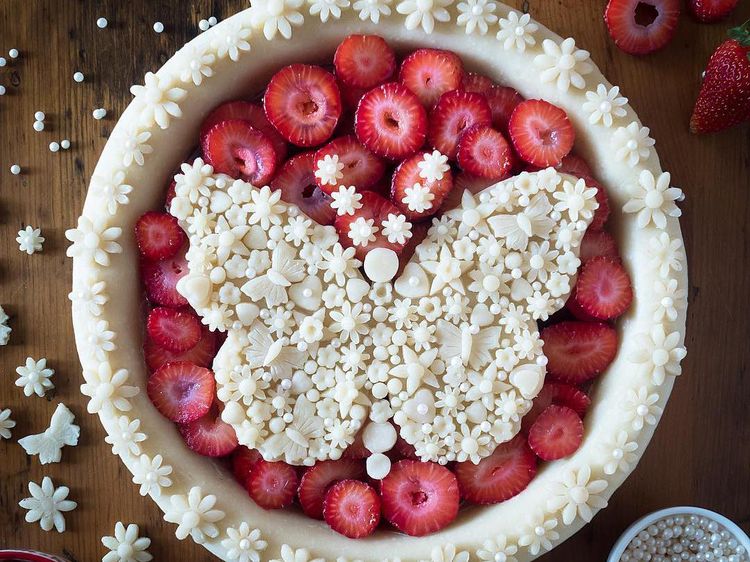 Seperti Karya Seni, Pie Cantik Ini Bisa Jadi Hadiah Ulang Tahun