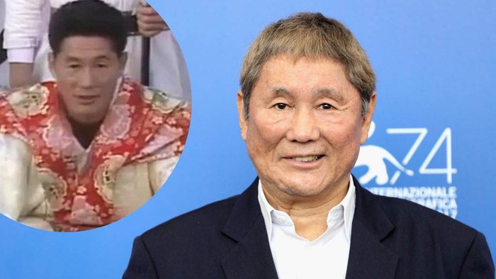VENICE, ITALY - SEPTEMBER 09:  Takeshi Kitano attends the Outrage Coda photocall during the 74th Venice Film Festival at Sala Casino on September 9, 2017 in Venice, Italy.  (Photo by Vittorio Zunino Celotto/Getty Images)